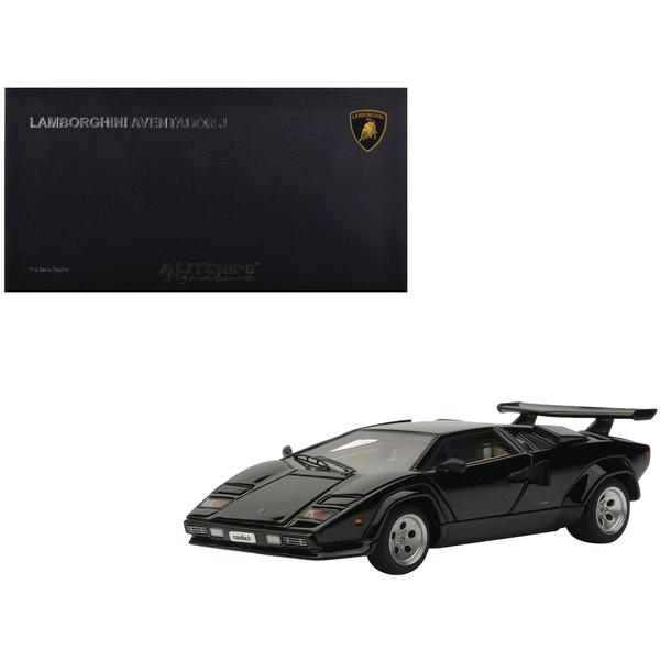 Autoart Lamborghini Countach 5000S Black 1/43 Model
