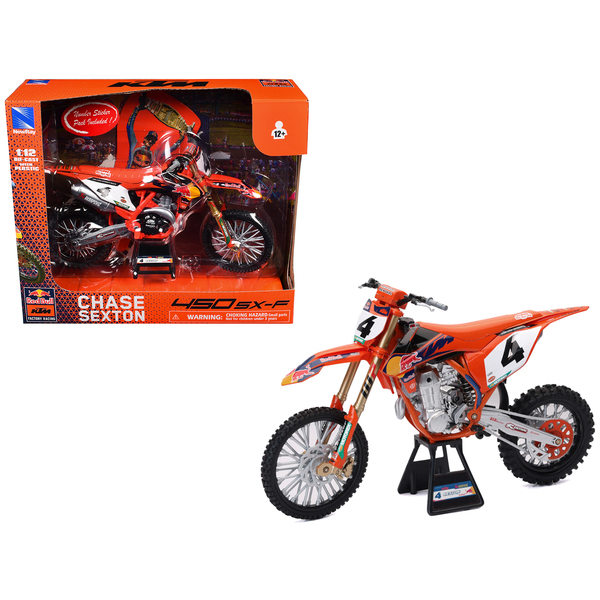 New Ray KTM 450 SX-F #4 Chase Sexton 1/12 Model