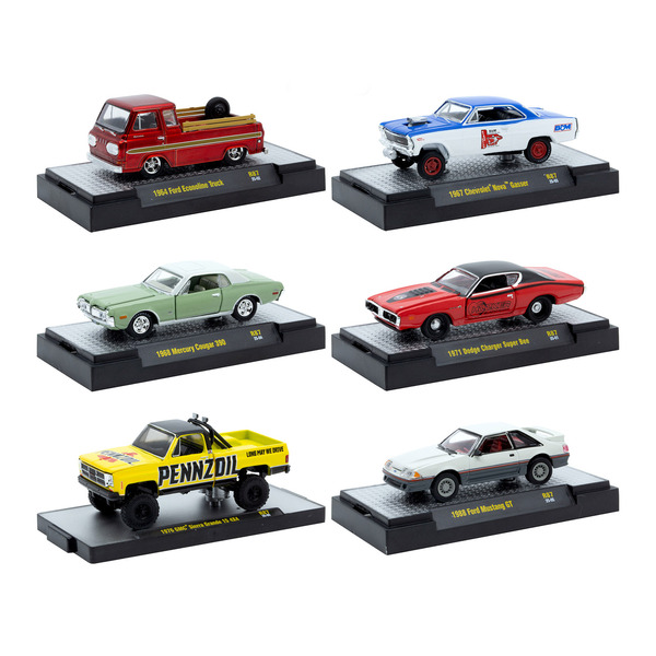 M2 Machines Auto Meets Release 87: 6-Car Diecast Set
