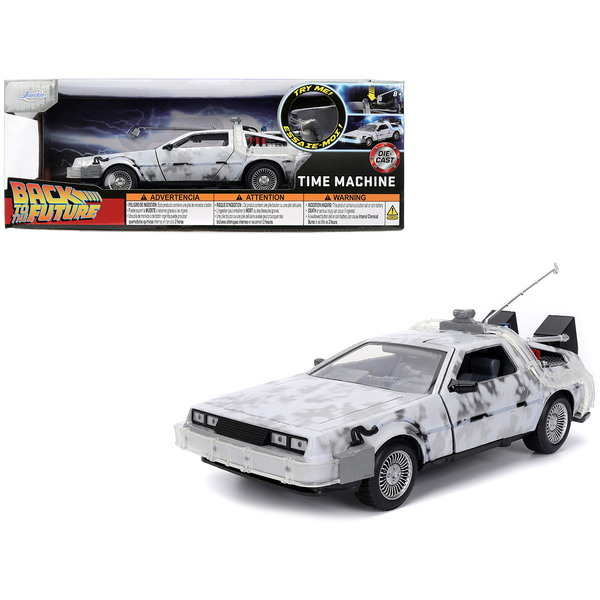 Jada Back to the Future DeLorean Time Machine (Frost Version)