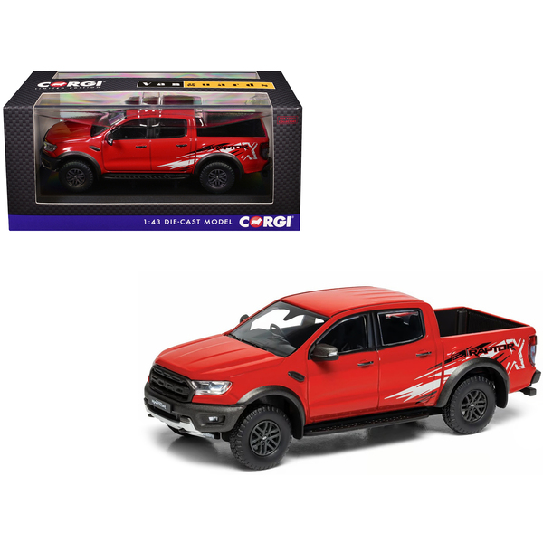 Corgi Ford Ranger Raptor X SE Pickup Truck Red