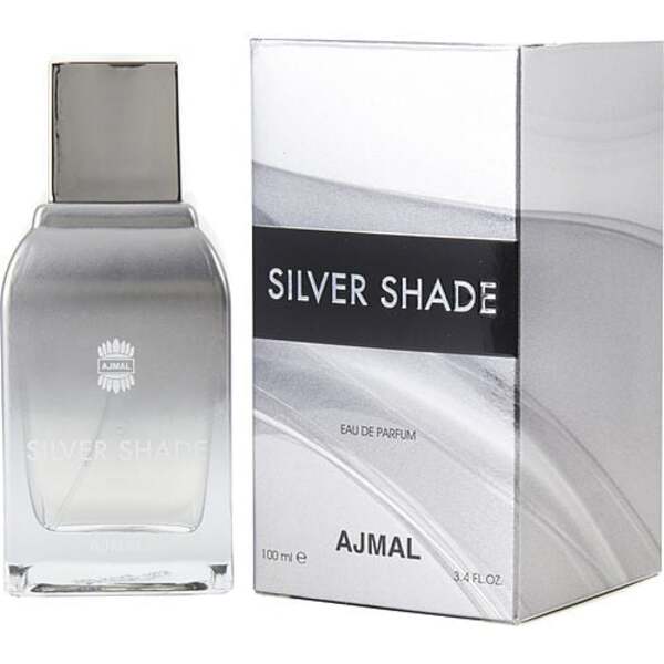 Ajmal Silver Shade: Unisex Eau De Parfum - 3.4 oz (Experience the Refreshing Contrast)