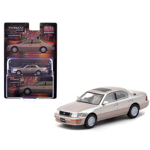 Tarmac Works Lexus LS400 Champagne Beige 1/64