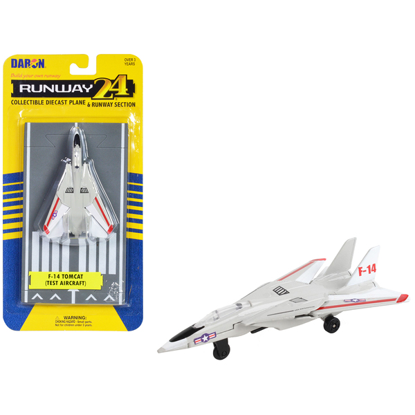 Runway24 Grumman F-14 Tomcat Gray w/Red Stripes 1:144