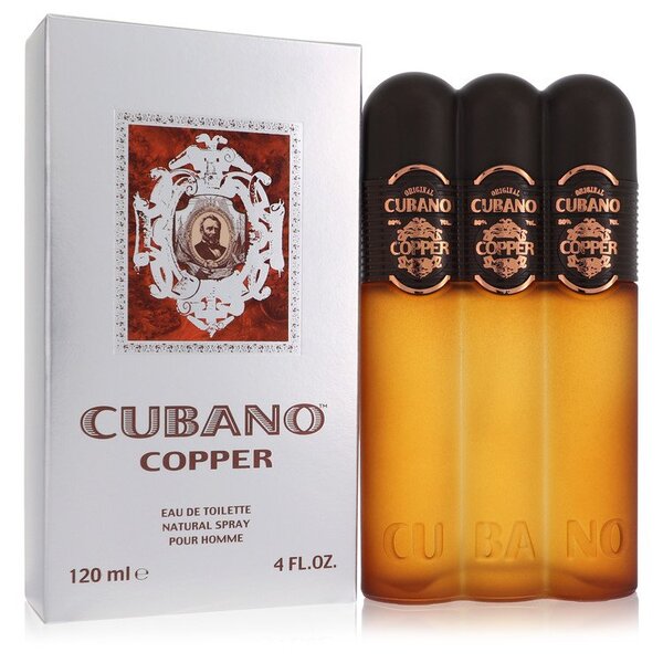 Cubano Copper 4 oz Eau De Toilette for Men