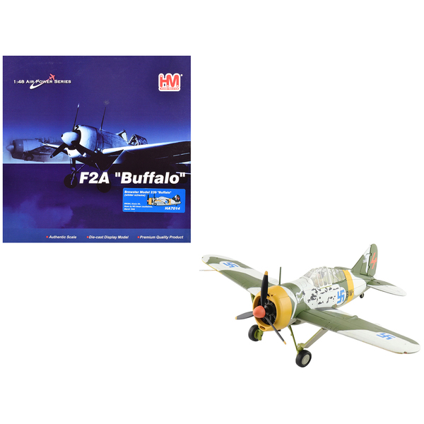 Hobby Master Brewster F2A Buffalo 1/48 Scale Model