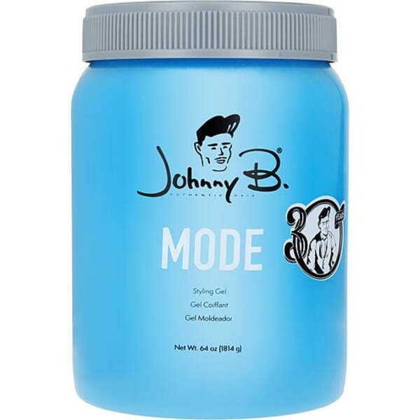 Johnny B Mode Styling Gel - 64oz - Maximum Hold, Zero Flakes