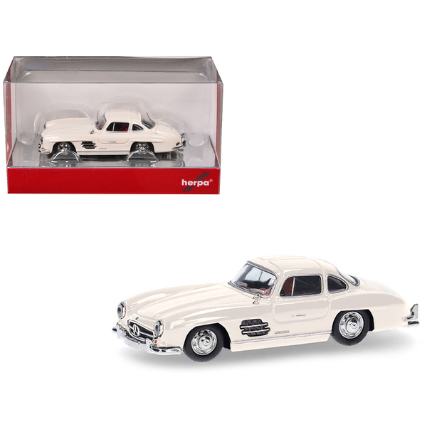 Promotex '52 Mercedes-Benz 300 SL Gullwing White HO 1/87