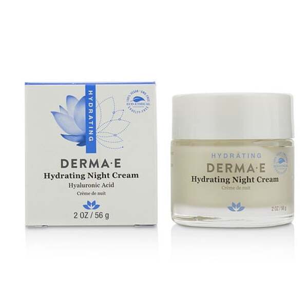 Derma E Hydrating Night Cream - 2oz (56g) - Intense Moisture Repair