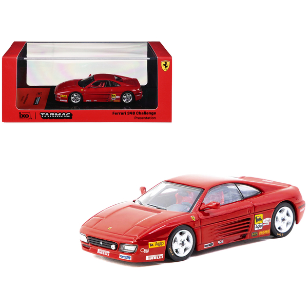 Tarmac Works Ferrari 348 Challenge Presentation 1/64 Red