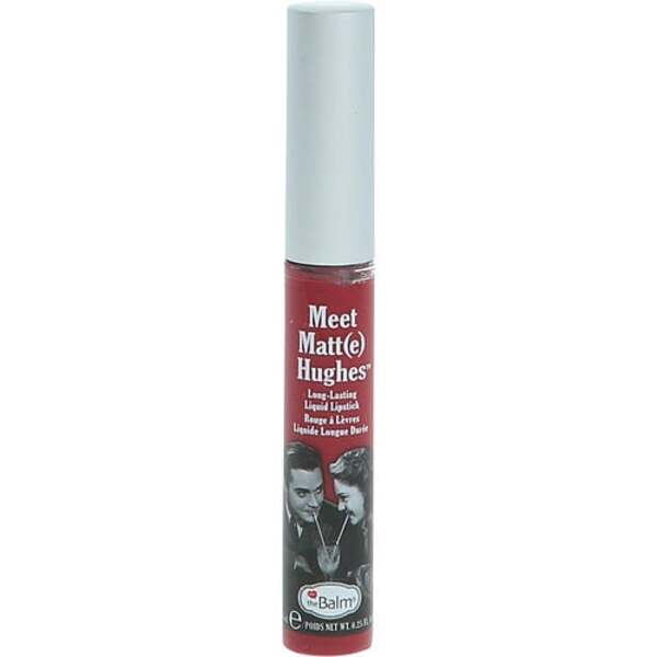 TheBalm Meet Matte Hughes Liquid Lipstick - Romantic (7.4ml / 0.25oz) - All Day Comfort