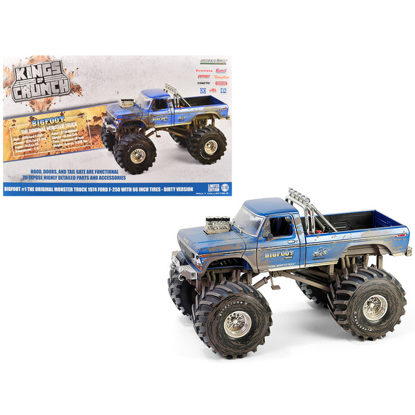 Greenlight 1974 Ford F-250 Bigfoot #1 1/18 Scale Monster Truck