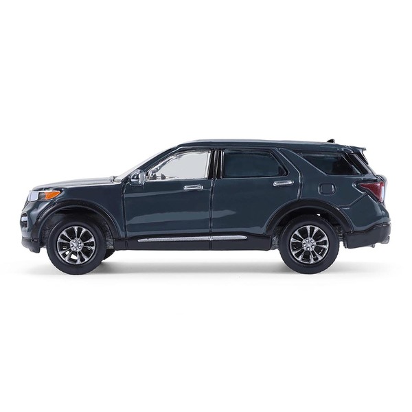 Greenlight 2024 Ford Explorer Stone Blue Diecast