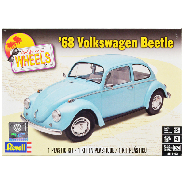 Revell 1968 Volkswagen Beetle 1/24 Scale Model Kit