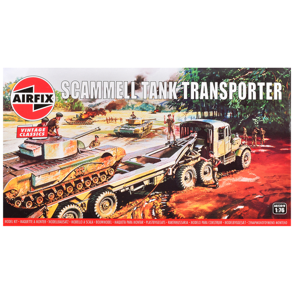 Airfix Scammel Tank Transporter 1/76 Scale Model Kit