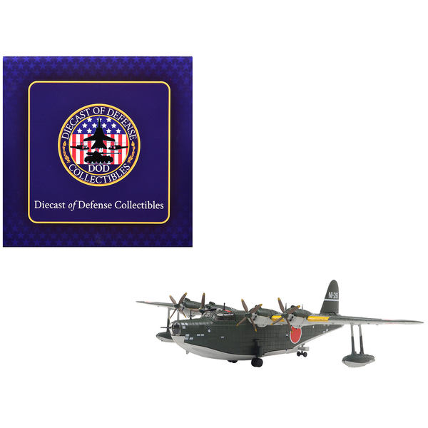 Diecast Of Defence Collec Kawanishi 'Emily' Flying Boat 1/144 Scale