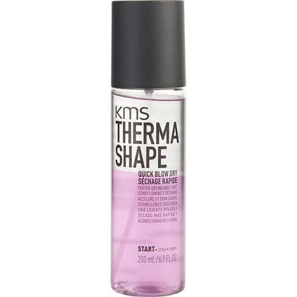 Kms Therma Shape Quick Blow Dry Spray - 6.7 oz - Unisex - Heat Protection & Faster Drying