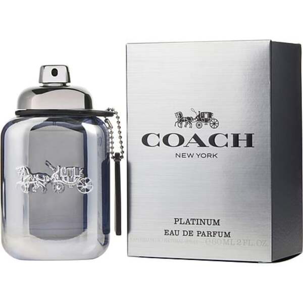 Coach Platinum Eau de Parfum 2 fl oz - Bold, Masculine Fragrance