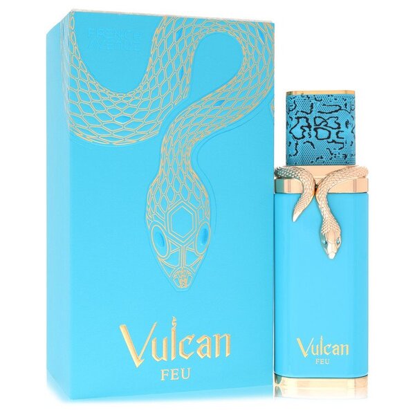 Fragrance World Vulcan Feu Eau de Parfum for All, 3.4 oz