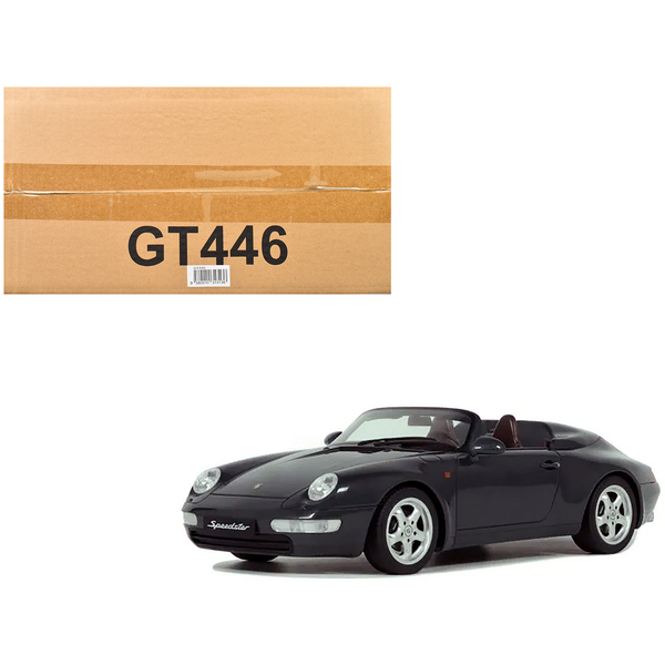 GT Spirit 1/18 Scale Black Porsche 993 Speedster Model Car