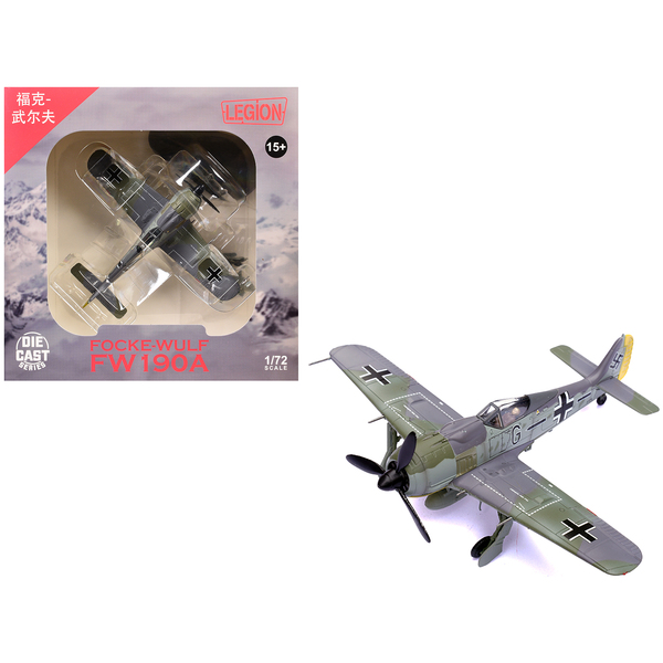 Legion Focke-Wulf Fw 190A Aircraft 4.75in Model