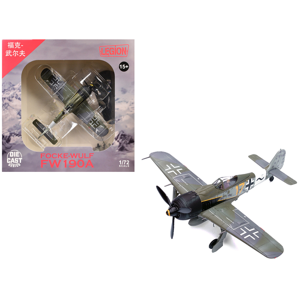 Legion Focke-Wulf Fw 190A "Yellow 17" 4.75in Model