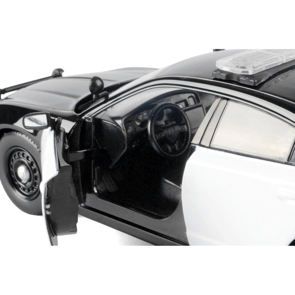 Motormax Black/White Dodge Charger Police 1/24 Scale