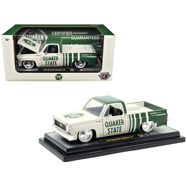 M2 Machines 1973 Chevy Cheyenne Pickup Quaker State 1/24 Diecast