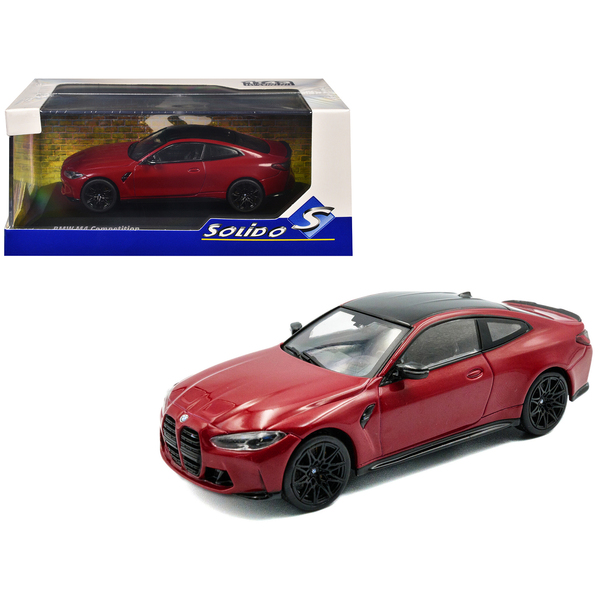 Solido 1/43 BMW M4 Competition Imola Red Diecast Model