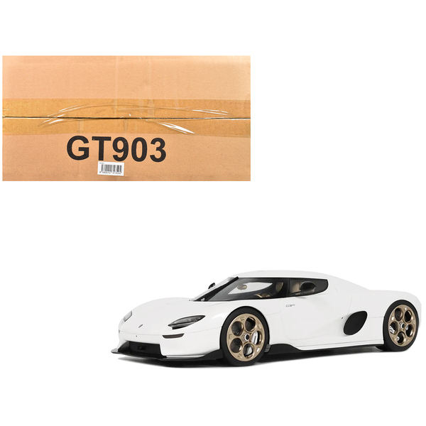 GT Spirit Koenigsegg CC850 Crystal White 1/18