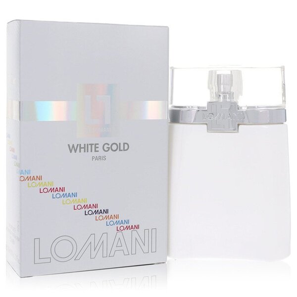 Lomani White Gold Eau De Toilette Spray 3.4 oz for Men