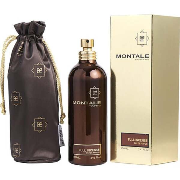 Montale Paris Full Incense Eau de Parfum 3.4 fl oz - Intense, Smoky Fragrance