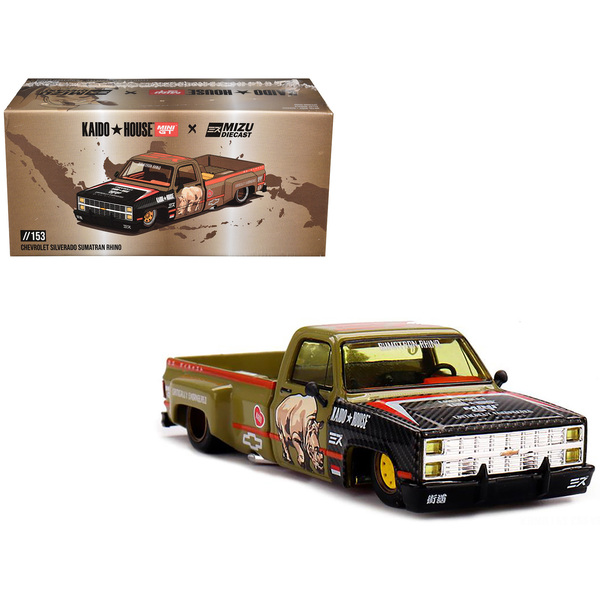 Mini GT Kaido House Silverado Dually Truck "Sumatran Rhino"