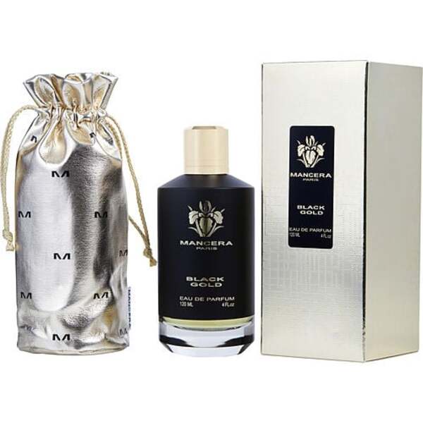 Mancera Black Gold Eau De Parfum - 4 oz Spray for Men: Unleash Your Inner Confidence