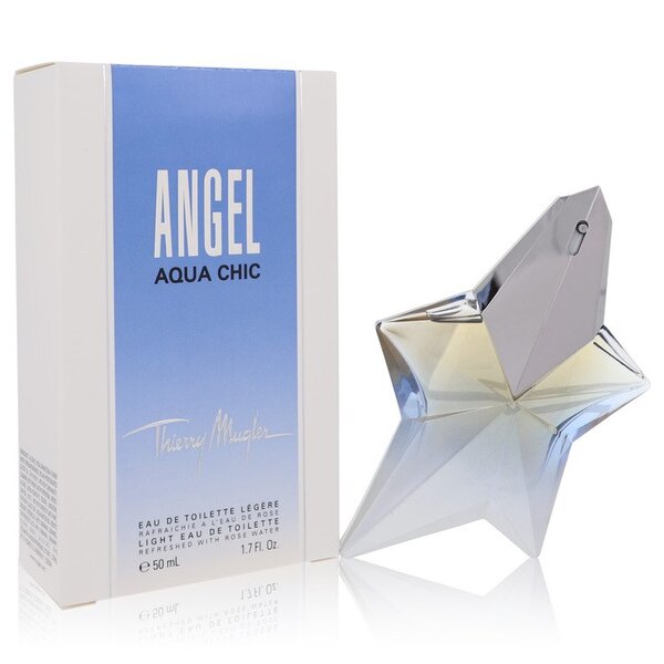 Thierry Mugler Angel Aqua Chic Eau De Toilette Spray for Women, 1.7 oz