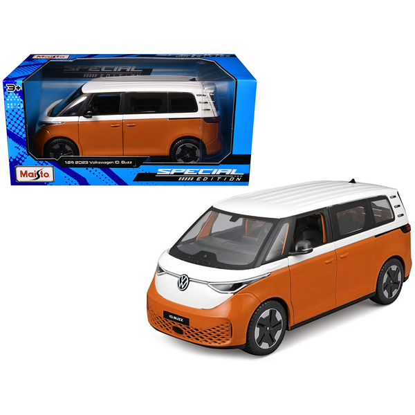 Maisto 1/24 VW ID. Buzz Van Orange Diecast Car