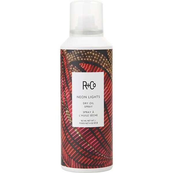 R+Co Neon Lights Dry Oil Spray - 4 oz - Shine & Smooth for All Hair Types