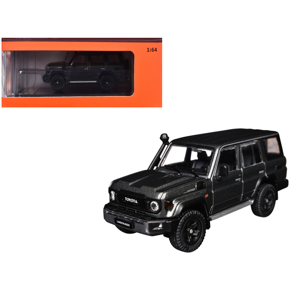 GCD Toyota Land Cruiser (J76) Gray Metallic 1/64 Diecast
