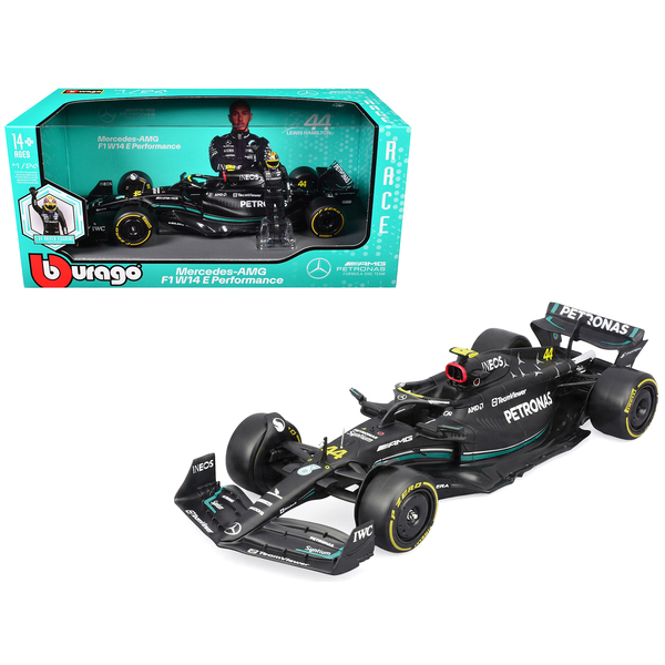 Bburago Mercedes-AMG F1 W14 #44 Lewis Hamilton 1/24 Diecast
