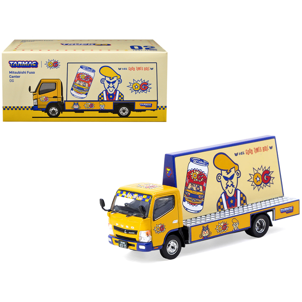 Tarmac Works Mitsubishi Fuso Beer Ad Truck 1/64