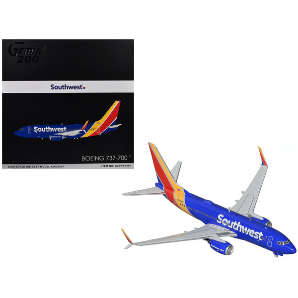 GeminiJets Southwest Airlines B737-700 - 6.5" Model