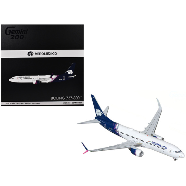 GeminiJets AeroMexico Boeing 737-800 1/200 Diecast Model