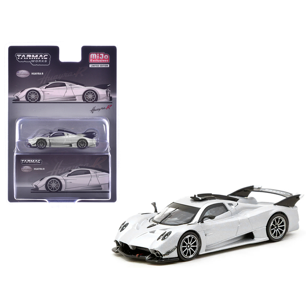 Tarmac Works Pagani Huayra R Satin Silver 1/64 Diecast