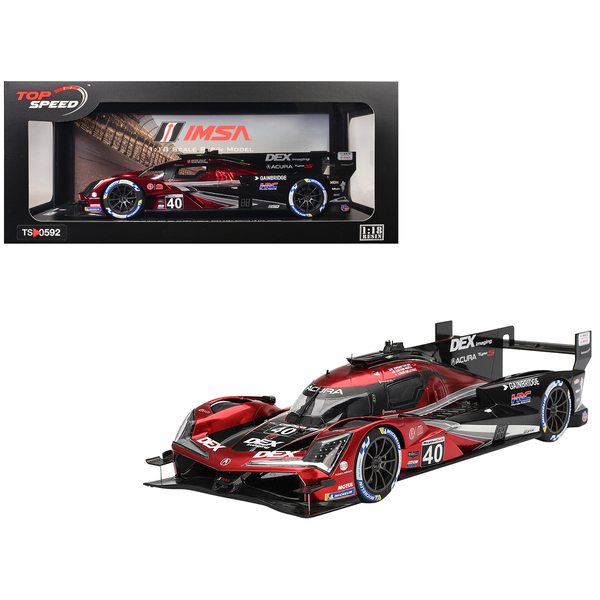 Top Speed Acura ARX-06 GTP Wayne Taylor Racing Sebring Winner 1/18