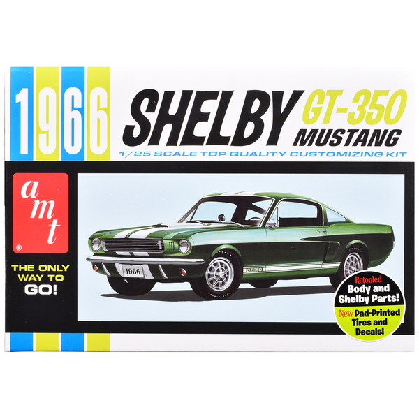 Amt 1966 Shelby Mustang GT-350 "Street Racer" 1/25 Scale Model Kit