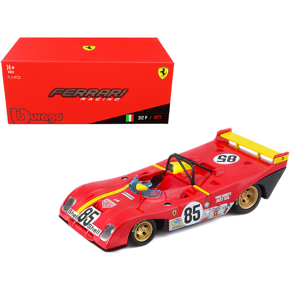 Bburago Ferrari 312P #85 Watkins Glen 1/43 Diecast Model Car