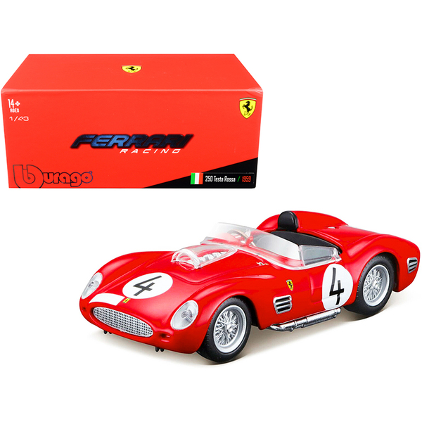 Bburago Ferrari 250 Testa Rossa #4 Nurburgring 1/43 Diecast Model