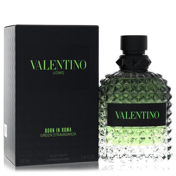 Valentino Uomo Born In Roma Green Stravaganza 3.4 oz EDT Spray