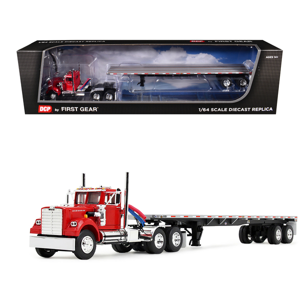 DCP/First Gear White Western Star Truck & Trailer