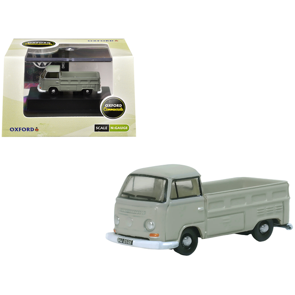 Oxford Diecast VW T2 Pickup Light Gray 1.125in